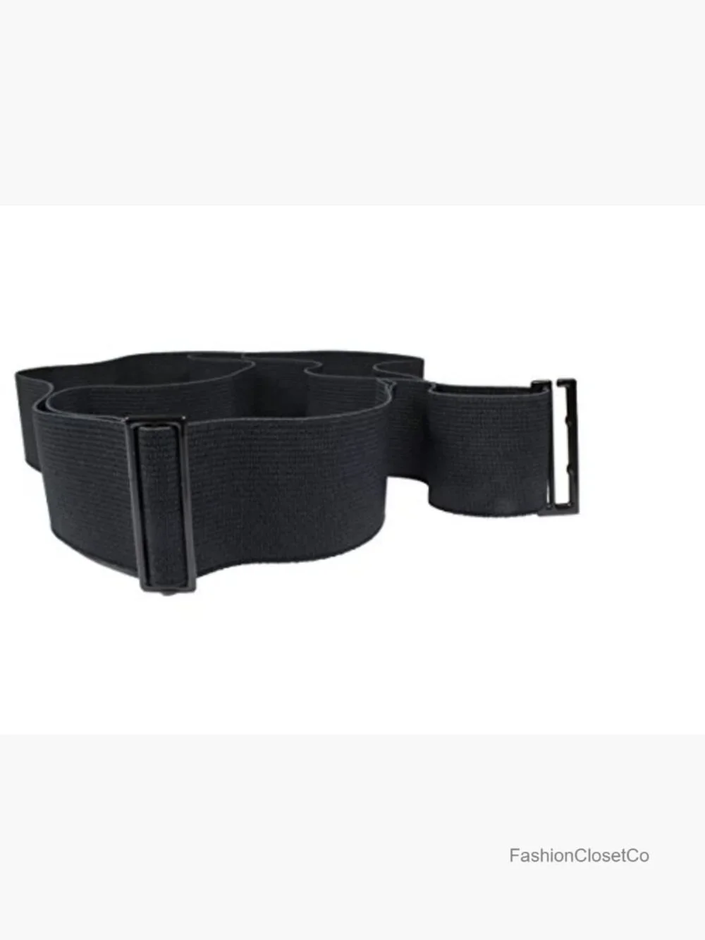 Invisible Elastic Skinny No Show Belt Adjustable Web Canvas